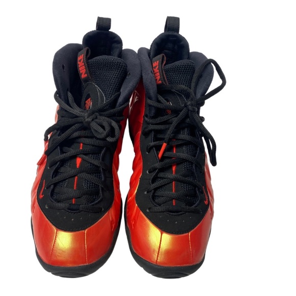 NIKE Air FOAMPOSITE ONE GS ‘Habanero Red’ YOUTH Sneakers Size 7 (644791-603) - Picture 5 of 9